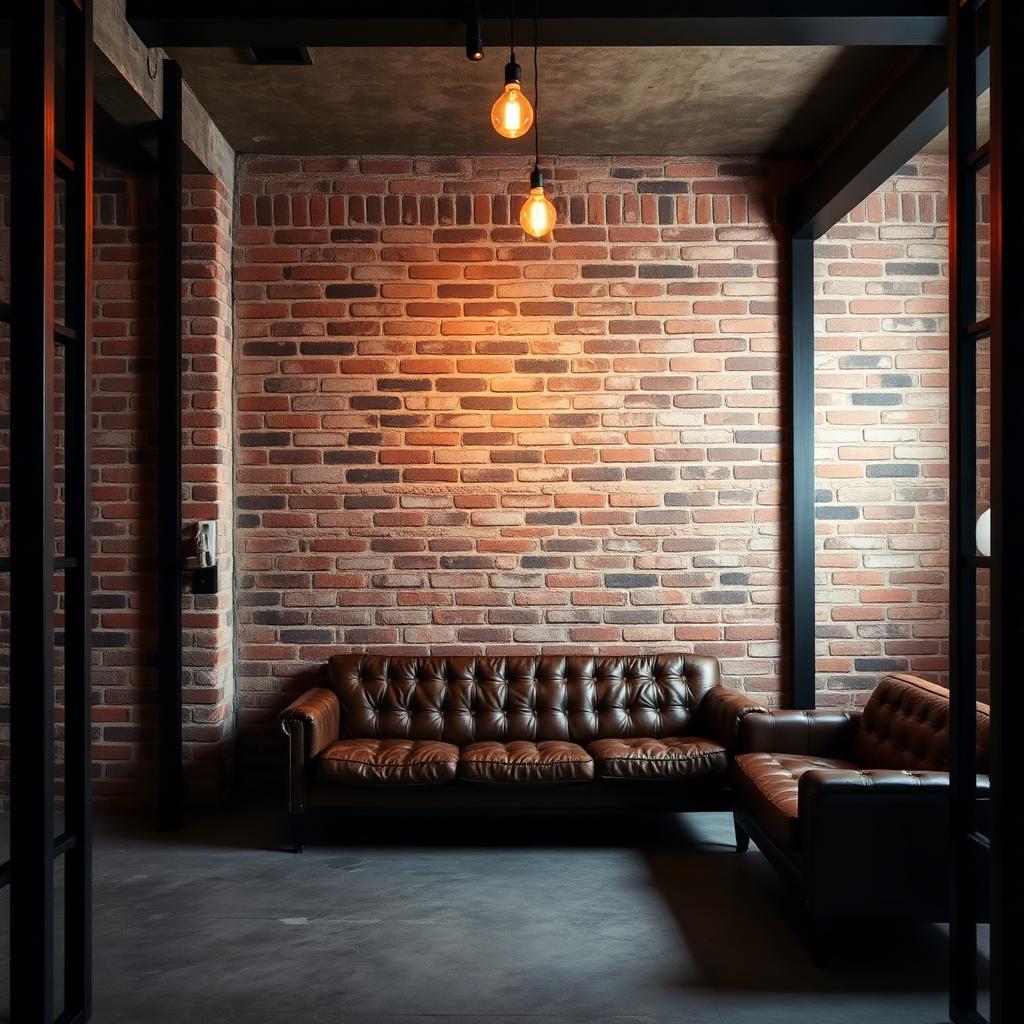 Industrial interior style example