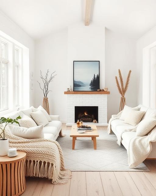 Scandi interior style example